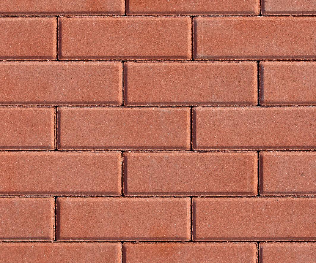 autobloccante formato listello color cotto