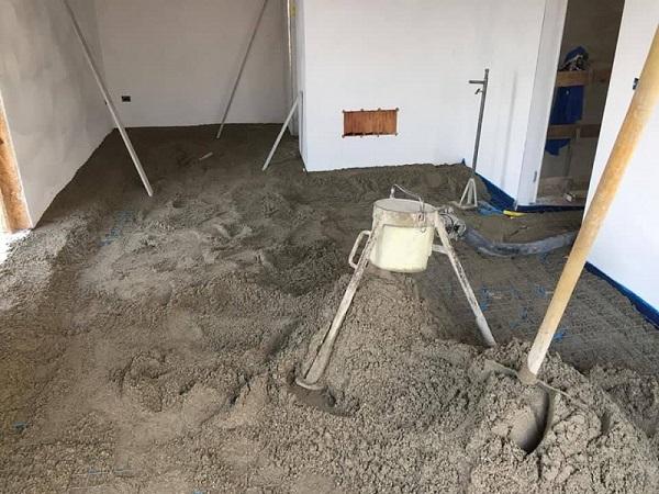 massetto impianto riscaldamento pavimento